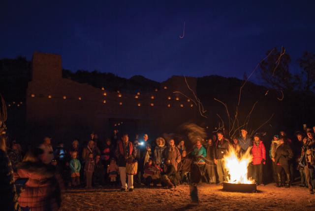 Jemez Historic Site's Light Among the Ruins