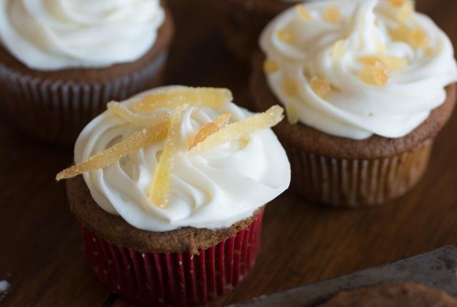 Ginger-Infused Cupcakes