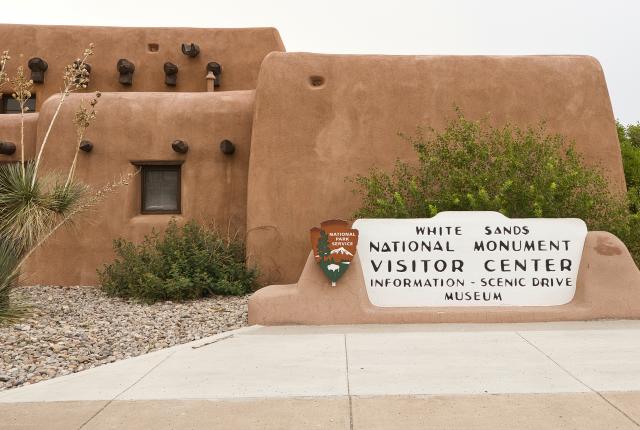 Visitor Center at White Sands National Monument