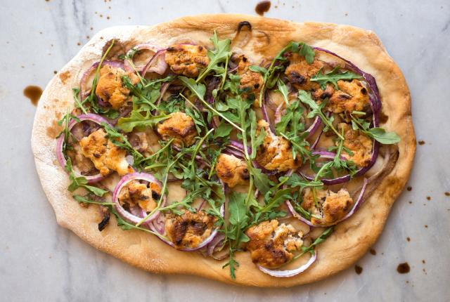 Goat Cheese Pizza with Figs