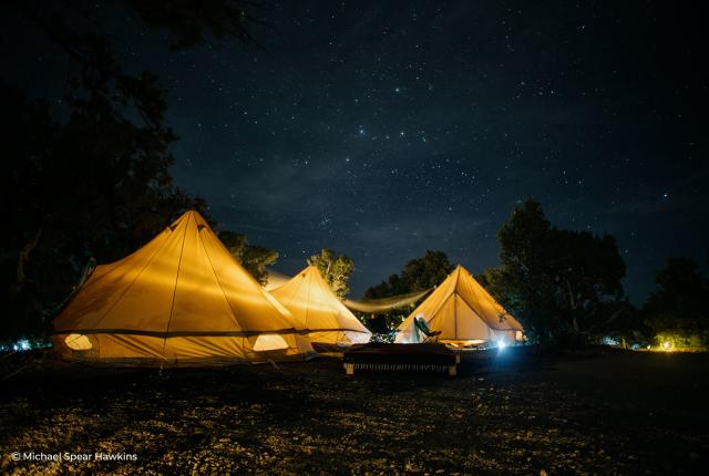 Get your glamp on in Taos and immerse yourself in Taos’ grandeur.