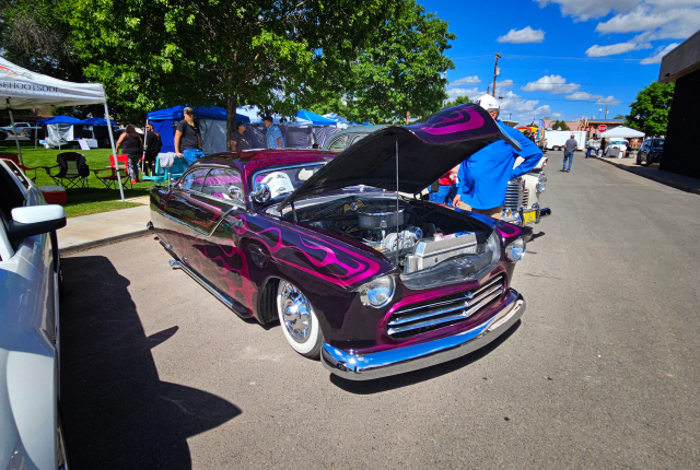 Buddy Allen’s 1951 Ford took Best of Show at Spokes on 66 in 2023.