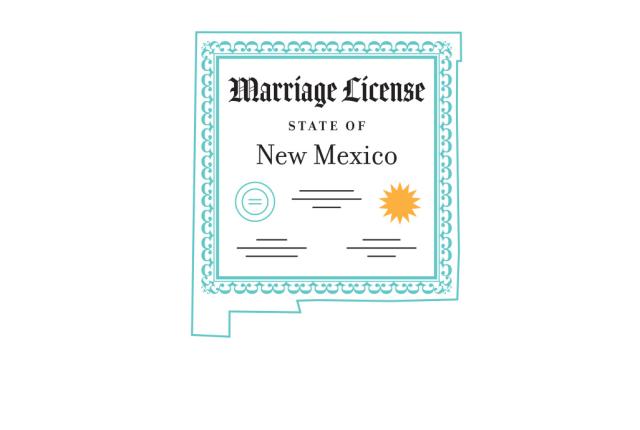New Mexico marriage license illustration by Chris Philpot.