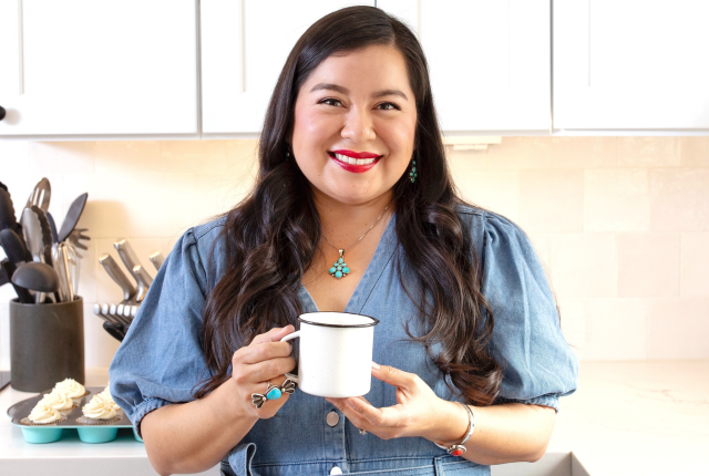 Alana Yazzie shares food and lifestyle tips on social media as the Fancy Navajo.