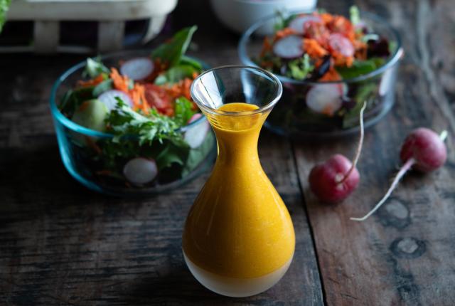 Reunity Resources  turns “ugly” carrots into a beautiful salad dressing.