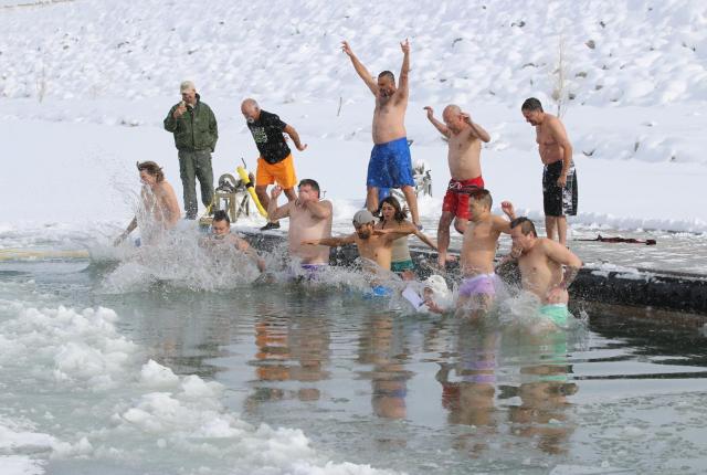 Dive into the new year at Storrie Lake State Park’s Polar Bear Plunge.