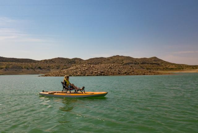 Make a splash at Elephant Butte Lake.