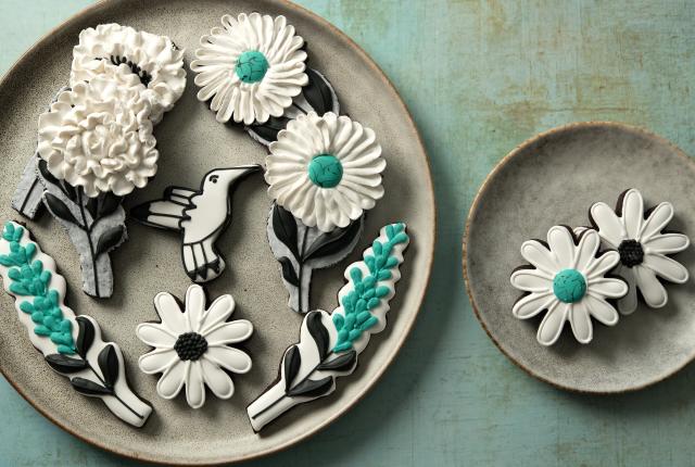 Custom cookies by Koo-Weh Cookies blend New Mexico flavors with handmade designs.
