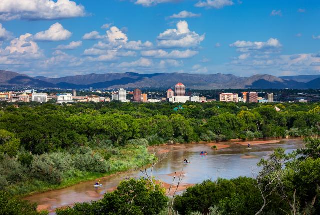 Rio Grande, Albuquerque