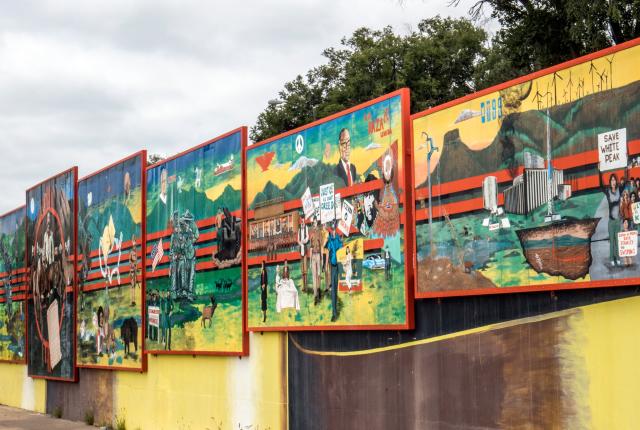 Find The People’s History of El Norte in Las Vegas, New Mexico.