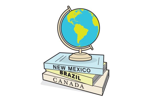 A New Mexico Magazine reader found a New Mexico travel guide in the international section at Barnes & Noble.