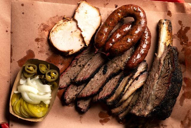 Mad Jack's meats are smoked overnight and sliced fresh the next morning.