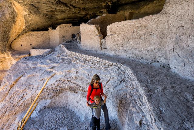 Gila Cliff Dwellings National Monument.