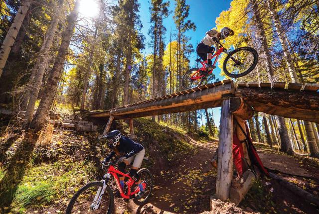 Angel Fire Bike Park has trails  for every level.