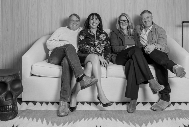 Dr. Jim Heneghan, Jay Galvan Heneghan, Kristin Anderson, and Seth Anderson