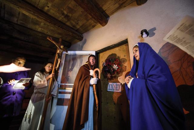 Las Posadas retraces Mary and Joseph’s quest for shelter.