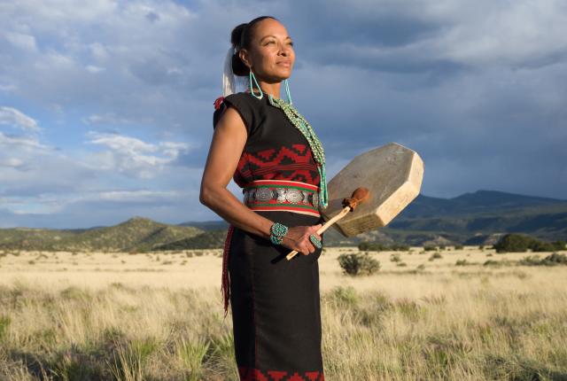 Free Indian Market  performers include Diné singer Radmilla Cody.