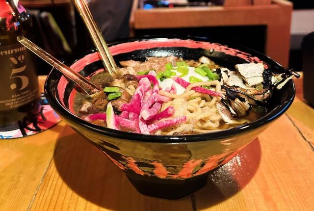 Remix’s hearty ramen.