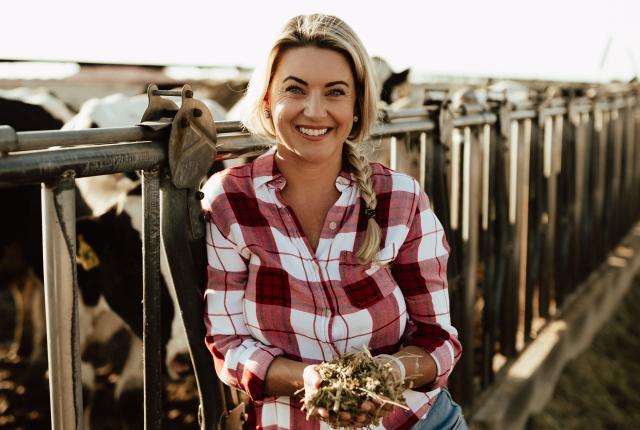 Tara Vander Dussen raises 10,000 cows on her family’s Clovis dairy farm.