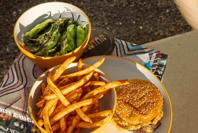 Try the smashburger from Arrive Albuquerque's DWTNR bar and restaurant.
