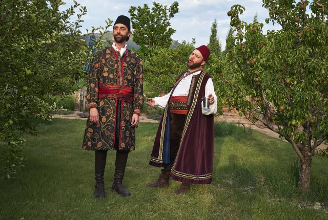 The Santa Fe Classic Theater company brings Shakespeare's "Twelfth Night" to life in the lush setting of the Santa Fe Botanical Garden.