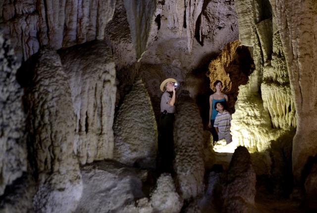 Find adventure exploring Carlsbad Caverns National Park.