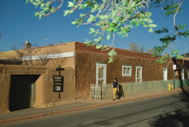 El Zaguán houses the Historic Santa Fe Foundation.