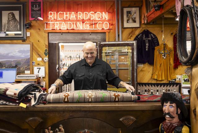 Richardson Trading Post’s Billy Keeler.