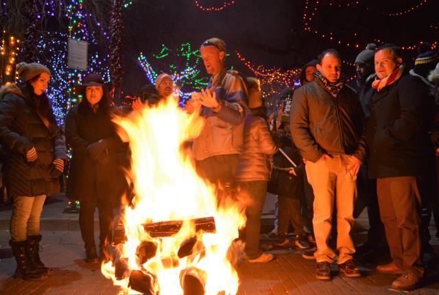 New Year's Eve on the Santa Fe Plaza