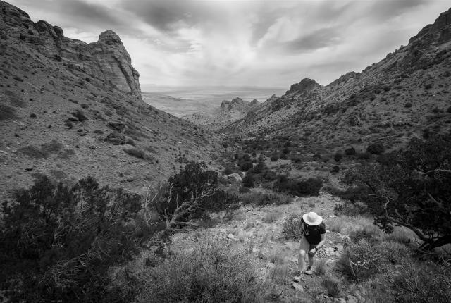 Hiking in the Spring Canyon Unit of Rockhound State Park, Scott Broadwell