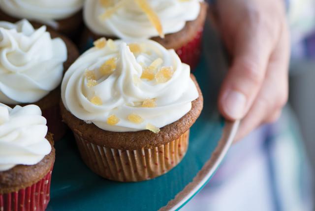 Susan G. Purdy's ginger-infused cupcakes