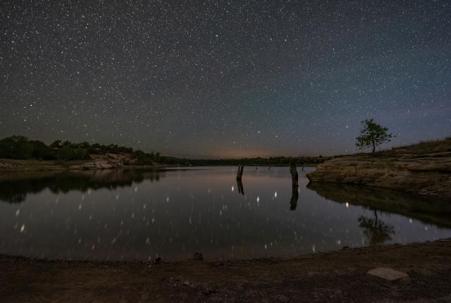 Clayton Lake State Park Night Sky