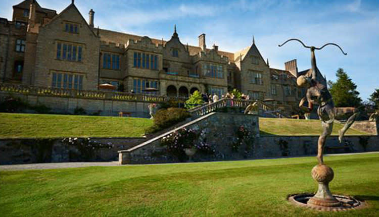 the outside of Bovey Castle