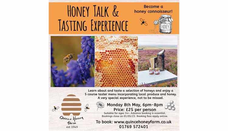 poster for quince honey farm