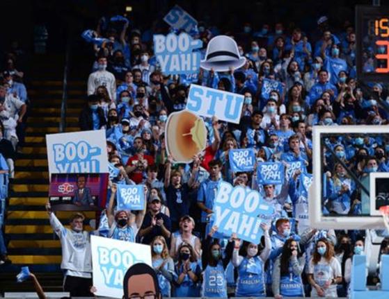 Fans at the Dean Dome