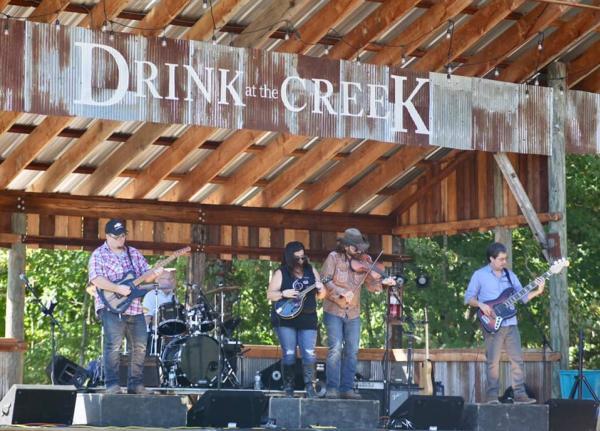Cedar Creek Winery, Brewery & Distillery hosts the annual Drink at the Creek Concert Series, which runs May through October.