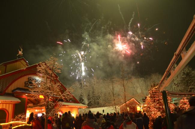Santa's Village - New Year's Eve Partybration Fireworks