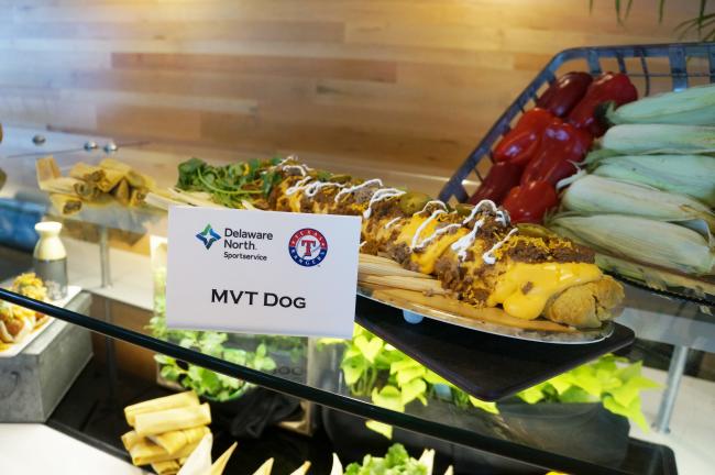 The Rangers will sell a ridiculous 2-foot-long tamale hot dog for $27