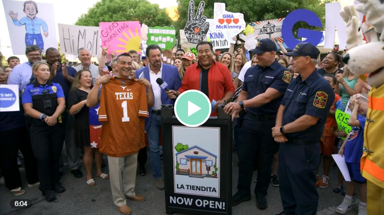 Screen capture from Good Morning America feature on Jason Hernandez