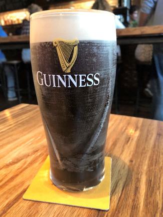 Pints&union Guinness beer