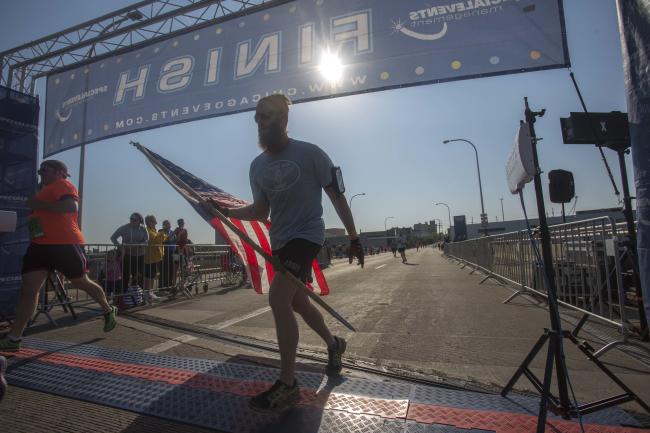 Rockford Marathon American Flag