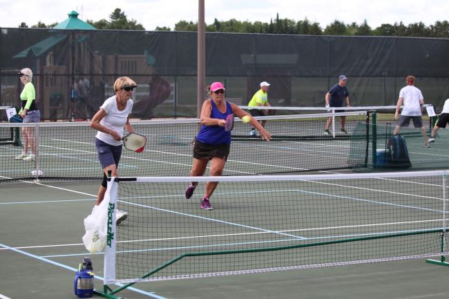 Pickleball match