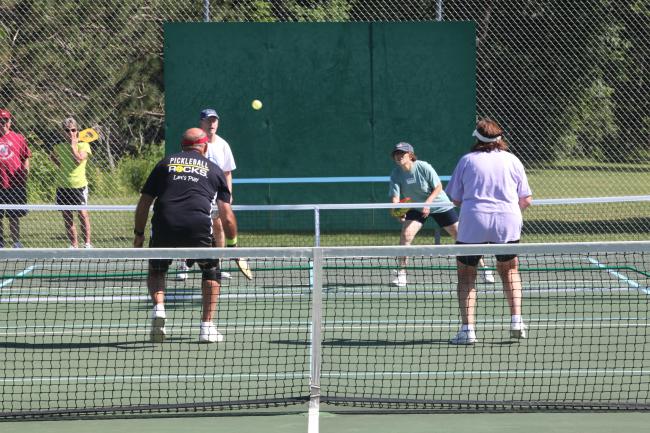 Pickleball game