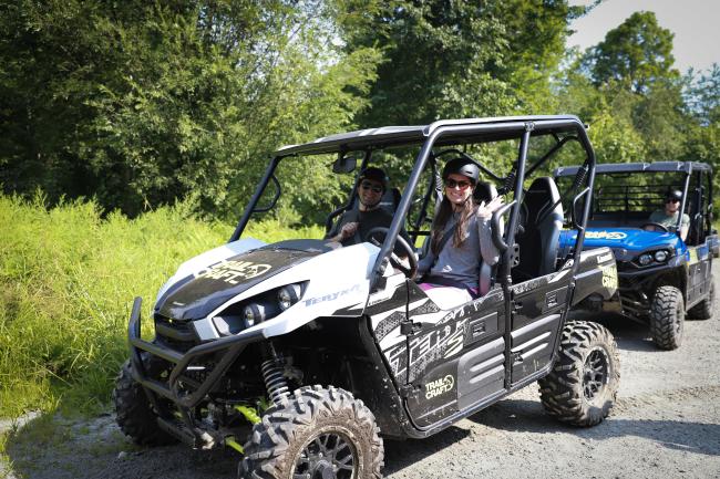 TrailCraft UTV Tour - Riders Smiling