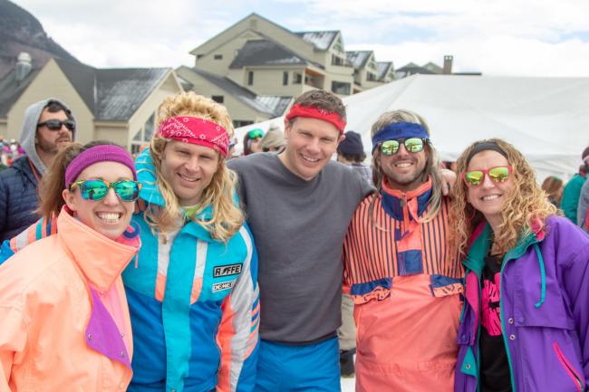 Loon Mountain 80s Day Group Photo