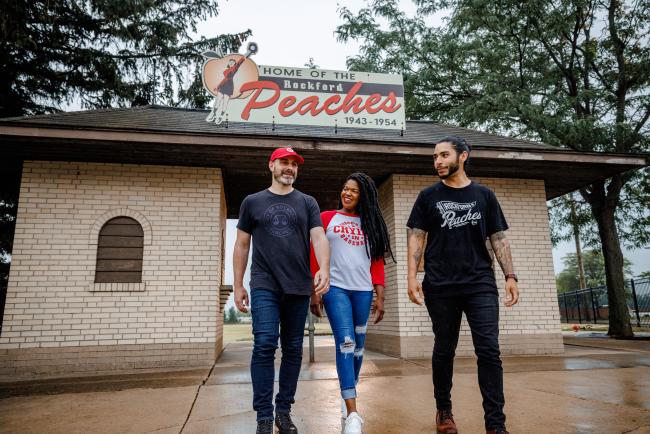 Rockford Peaches  Beyer Stadium & Midway Village Museum