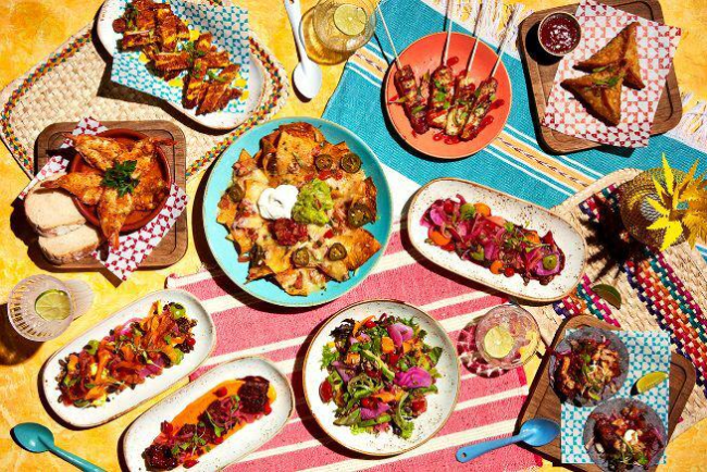 Las Iguanas food