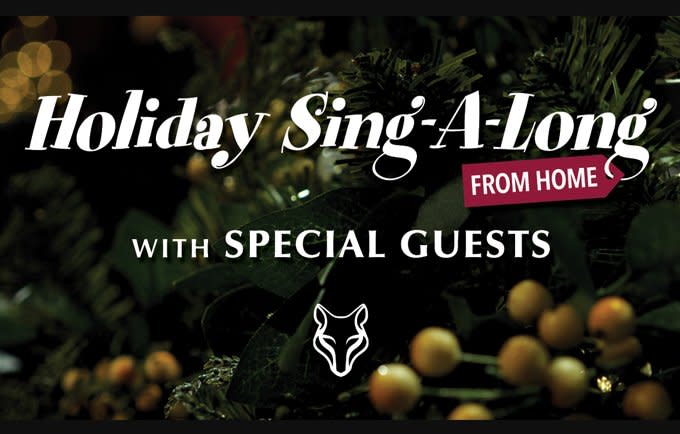 Holiday Sing-A-Long From Home logo