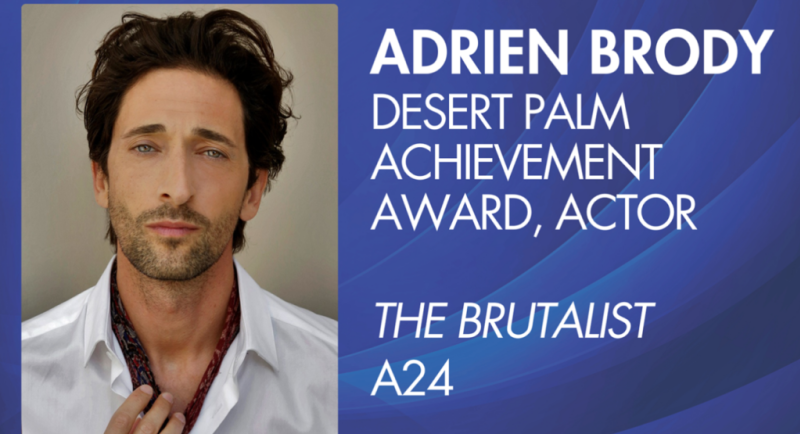 PSIFF Desert Palm Achievement Award