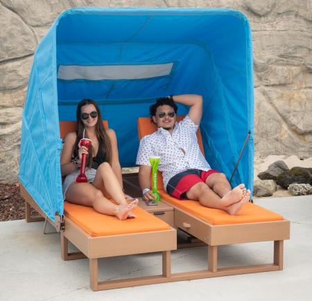 Zoombezi Bay Loungers